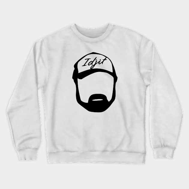 Bobby Idjit Trucker Hat Crewneck Sweatshirt by Wayward Designs by EJM